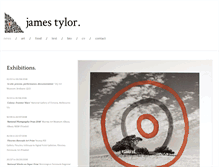 Tablet Screenshot of jamestylor.com